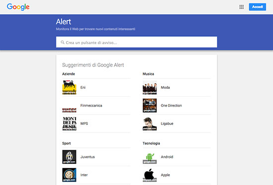 Google Alert